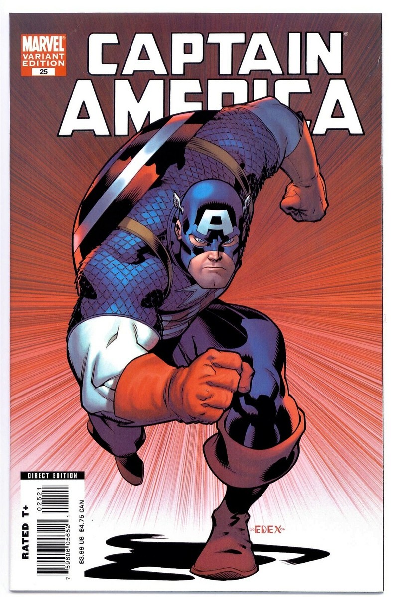 CAPTAIN AMERICA Vol.5 #25(4/07)DEATH STEVE ROGERS(McGUINNESS