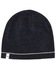  79 Alfani Mens Blue Black Stripe Knit Beanie Warm Winter Cap Hat Ski One Size
