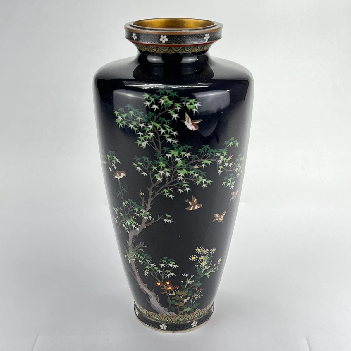 景泰蓝日本花瓶1850-1899 | eBay