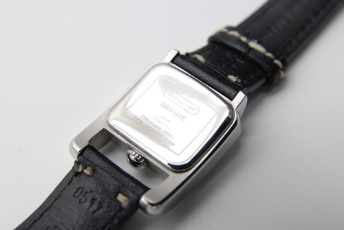 【 BOXED Near MINT+ 】 COACH 0255 7.067.750 21mm Silver Dial Quartz Women's Watch - Picture 17 of 20