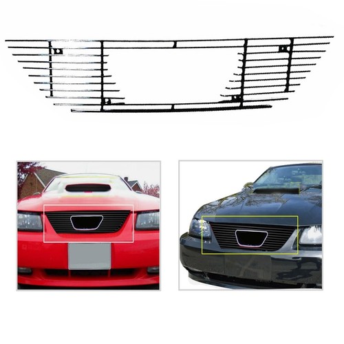 Front Nose Header Panel For 1999-2004 Ford Mustang - Unfinished Plastic, Direct Replacement 9 thumbnail image