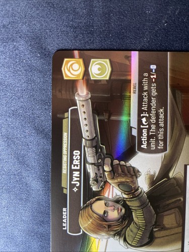 Jyn Erso Showcase Foil - # 268- Star Wars Unlimited TCG - Picture 8 of 10