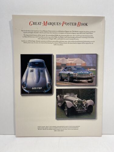 Great Marques Poster Book: Jaguar, by Chris Harvey, 1985 - Foto 2 di 6
