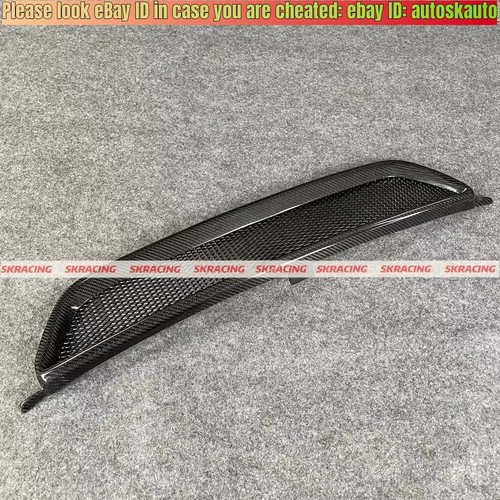 Parrilla de parachoques delantera de malla de fibra de carbono real para Lexus IS300 2001-2005 - Imagen 17 de 18