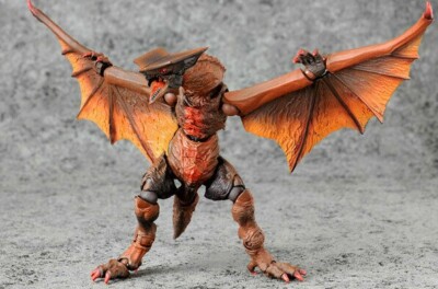 SCI-FI Revoltech 007 Gamera Guardian of the Universe Gyaos Figure