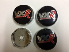 4 pcs VXR Vauxhall Alloy Wheel Center Cap Hub Centre Caps New 60mm Black Red