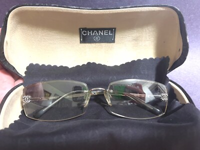 CHANEL COCO MARK 4093-B Women's Sunglasses Authentic Made In