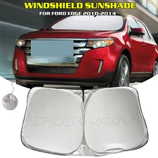 For Ford Edge 2010-2014 Windshield Visor SunShade Custom Made Sun Shade w/Bag