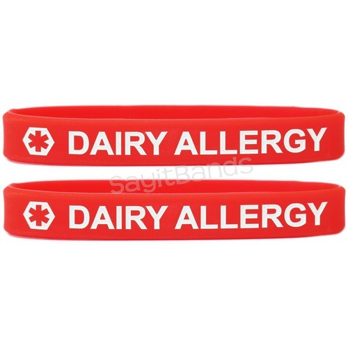 2 pulseras rojas de alerta médica - dos bandas de alerta de silicona de estado médico - Imagen 23 de 27