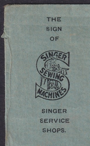 1953 Singer Sewing Machine Company; Croydon Slogan to Purley; siehe beide Seiten - Bild 2 von 4
