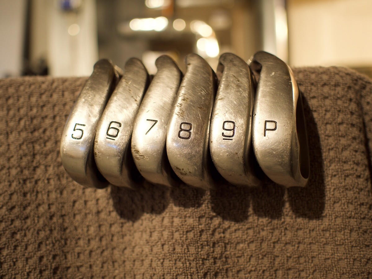 Knight OC U-Cut iron set 5 thru PW RHP R-Flex Steel | eBay