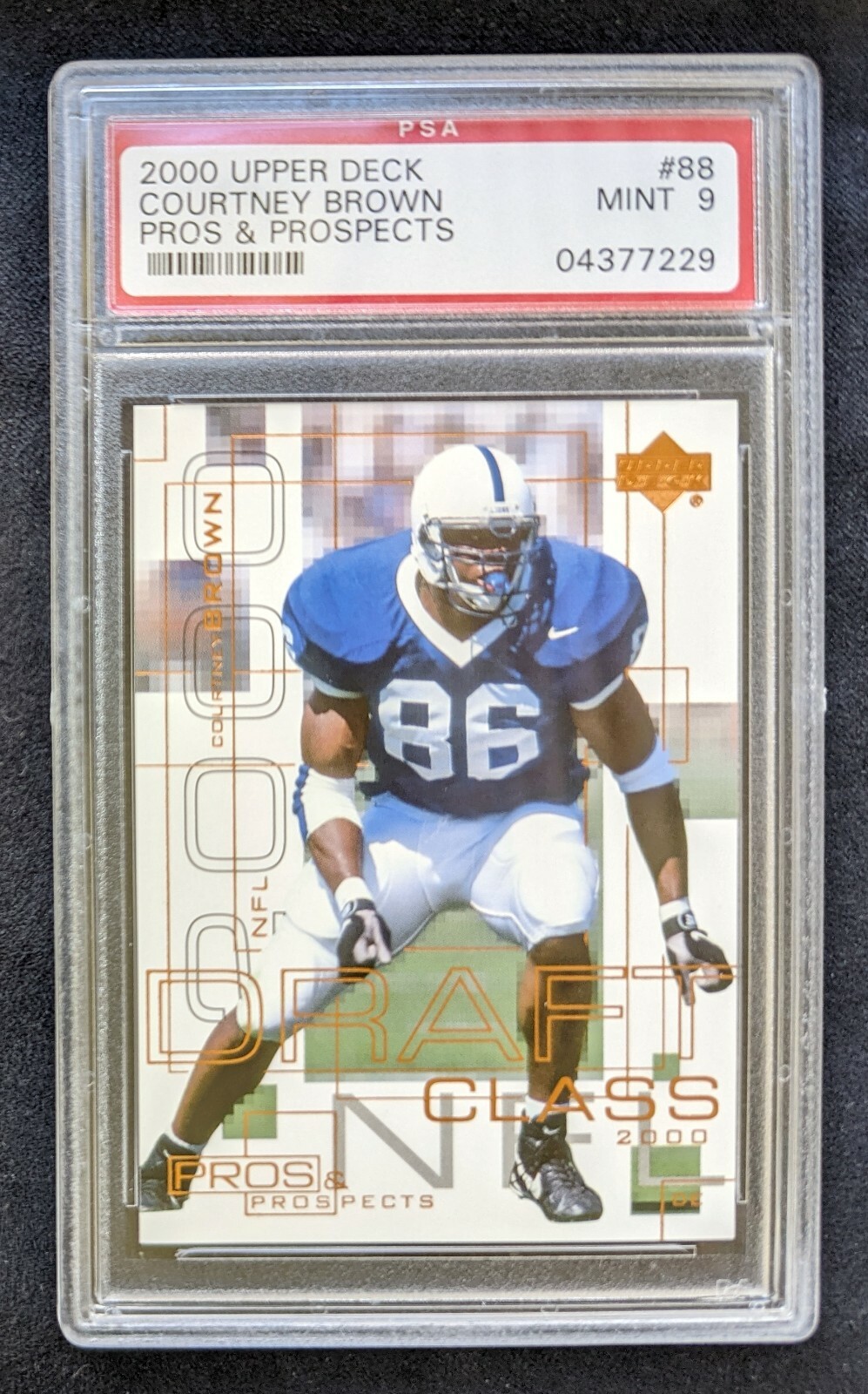 Courtney Brown Upper Deck Pros & Prospects #88 Base