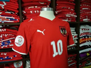 AUSTRIA home Euro 2008 shirt - IVANSCHITZ #10 - Rapid Wien ...