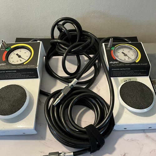 STRYKER 206500 AUTOMATIC HIGH VACUUM FOOT PUMP, Lot Of 2 eBay