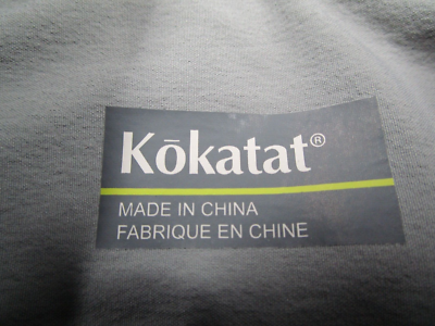 Kokatat Jacket Mens Extra Large Gray Full Zip Kayak Windbreaker