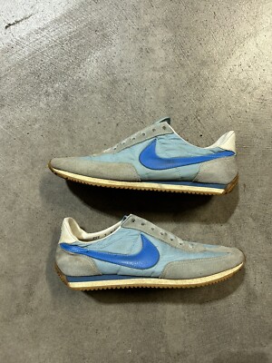 NIKE ヴィンテージ スニーカー 81年製 80s Vintage 1981 Nike Blue Gray Oceania Sneakers Shoes Men's Size 7