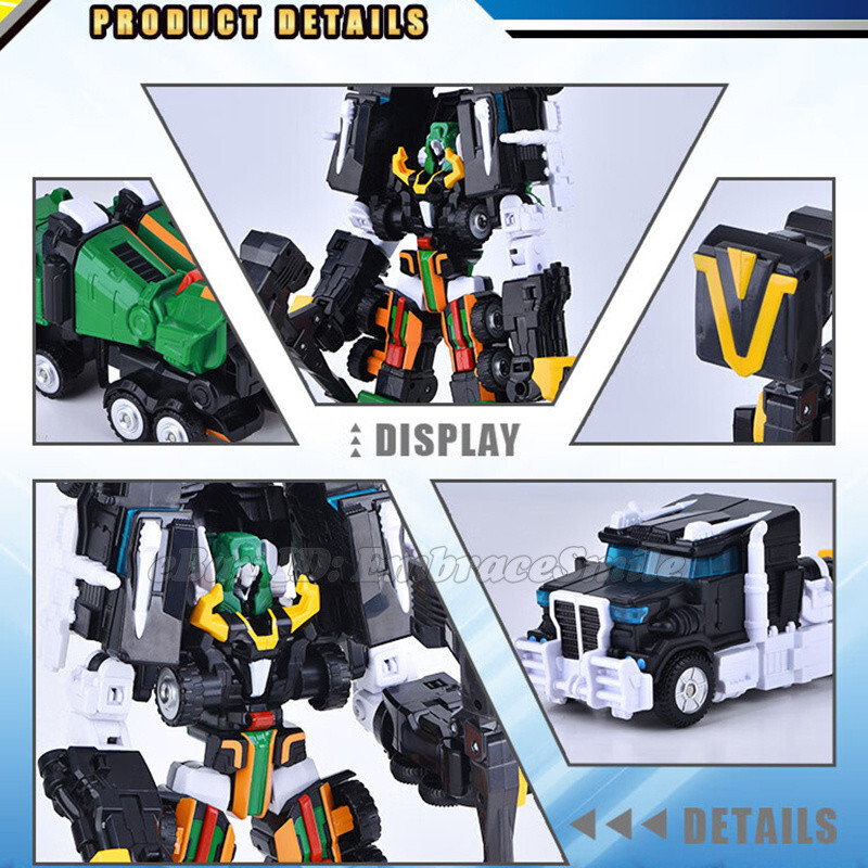 TOBOT V GD Big Trail Beast Transform Robot Vehicle Combined Toy