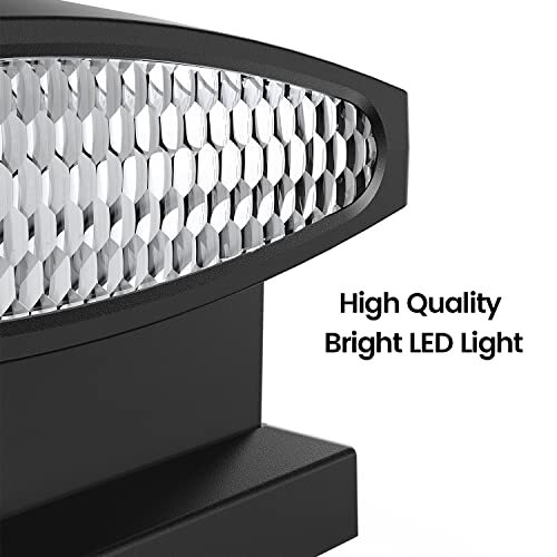 Solar Post Cap Lights Outdoor 2 Modes 24 Led Solar Powered Fence Deck Light For - Picture 6 of 6