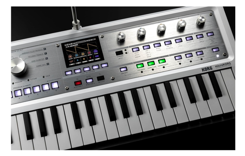 KORG microKORG2 MK-2 SYNTHSIZER VOCODER 37-Key Keyboard Analog NEW White Japan - Picture 5 of 6