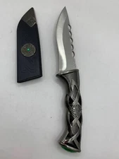 Hunting Knife #BK4312 Celtic Style Art Decorative Blade & Handle & Sheath