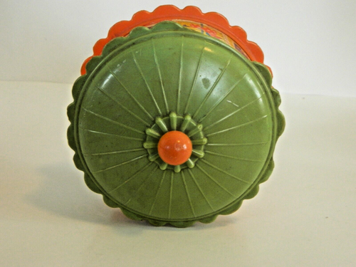TARRCO TOY MERRY GO ROUND CAROUSEL, CHIMES WHEN SPINNING, 1940/1950'S, - Picture 10 of 11