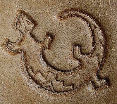 CRAFTOOL - TANDY LEATHER 3D STAMP - 8453 -  LIZARD - NEW 88453-00