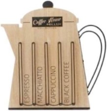 AD TREND L.MDF+Ferro PORTACAPSULE 30x30 75447, Come da Foto Appendino parete