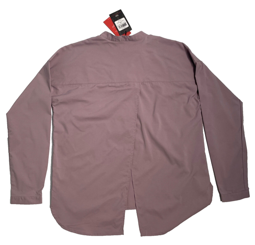 Mountain Hardwear Canyon Pro Popover Long Sleeve Shirt Mauve Pink Women’s M - Picture 12 of 14