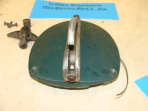 1953 Mercury Kiekhaefer Mark 5 5hp outboard recoil rewind pull cable reverse lev - Picture 9 of 11