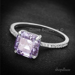 3-25-CT-ASSCHER-CUT-AMETHYST-CZ-925-STERLING-SILVER-WOMEN-039-S-ENGAGEMENT-RING