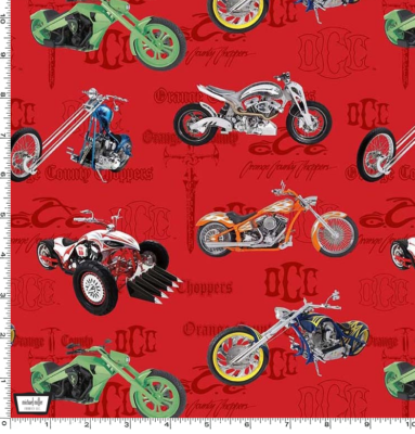 Orange County Choppers: Red OCC Tossed- Michael Miller Sold by the