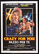 Crazy For You Poster Becker Modine Fiorentino Madonna Harold Guber Gambl M290