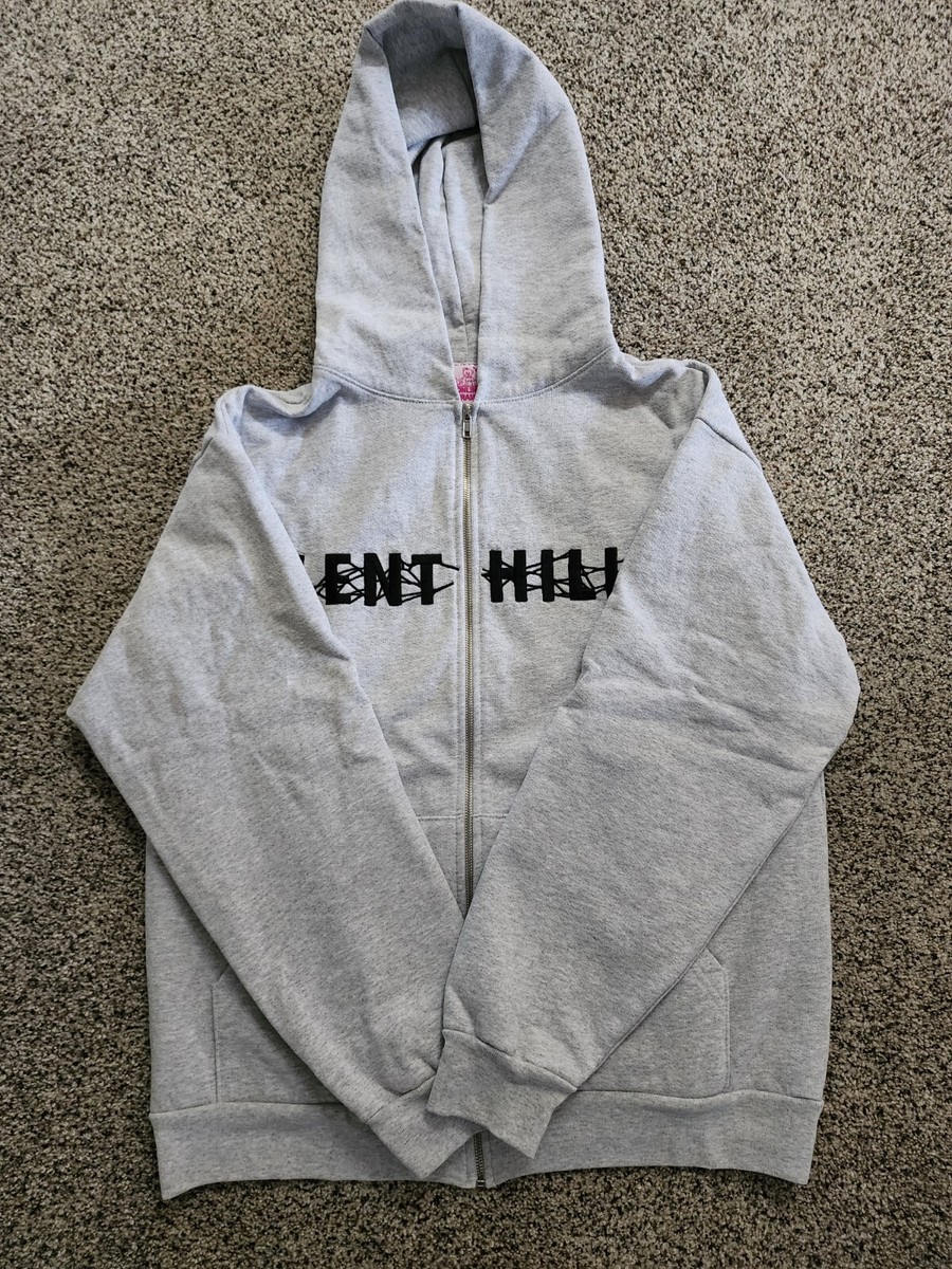 Silent Hill 2 x Online Ceramics Embroidered Zip-Up Hoodie [Large