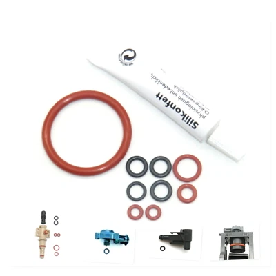 MARKENLOS Dichtung O-Ring SAECO Philips Fett Brühgruppe Auslaufstutzen Kaffeevollautomat