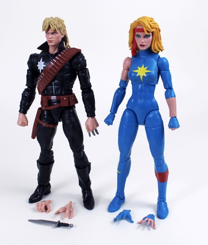 Marvel Legends Mojoworld Dazzler + Longshot 2-Pack (loose)