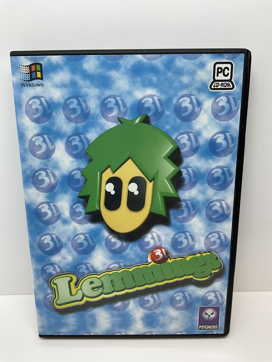 3Dレミングス p706p5g Vintage Lemmings Triple Pack: Lemmings, 3D & Paintball. Not