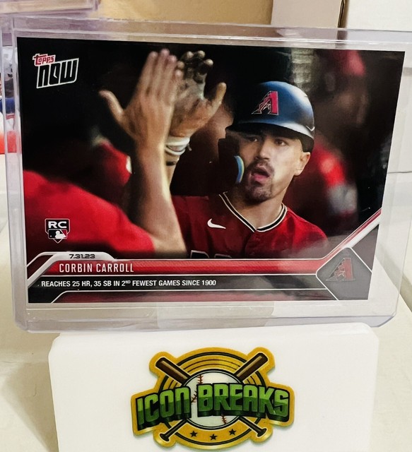 2023 Topps Now MLB #638 Corbin Carroll RC Arizona Diamondbacks - IN HAND