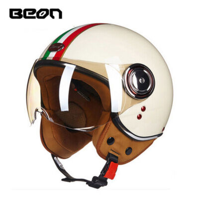 DOT ECE Motorcycle Helmets Half Open Face Scooter Cruiser Helmet Moto Casco