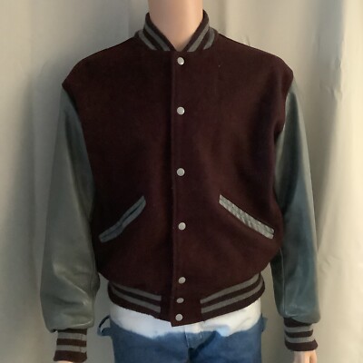 Vintage 90er DeLong American Varsity College Jacke Größe S/M