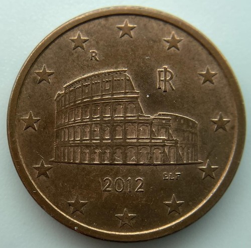 Italy 5 euro cent 2012