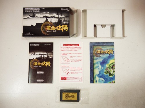 Ougon no Taiyou Golden Sun l'Âge Perdu Nintendo Game Boy Advance GBA NTSC Japan - Imagen 7 de 14