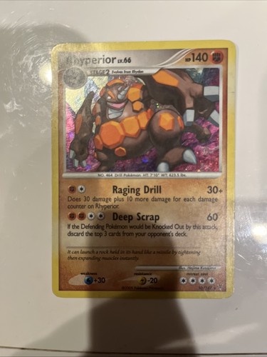 Rhyperior 10/147 Holo Rare Supreme Victors Pokemon Lightly Played