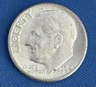 1964-D Roosevelt Dime - Circulated Condition - 90% Silver - US Coin