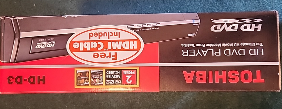 Toshiba HD-D3 HD-DVD Player for sale online | eBay