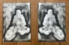 Bernard Dufour, 2 clichés-verres, numérotés, signés