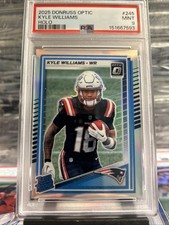 Kyle Williams 2025 Donruss Optic Silver Holo Prizm Rated Rookie #245 PSA 9🔥