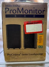 Definitive Technology ProMonitor 800-2-Way Satellite or Bookshelf Speaker