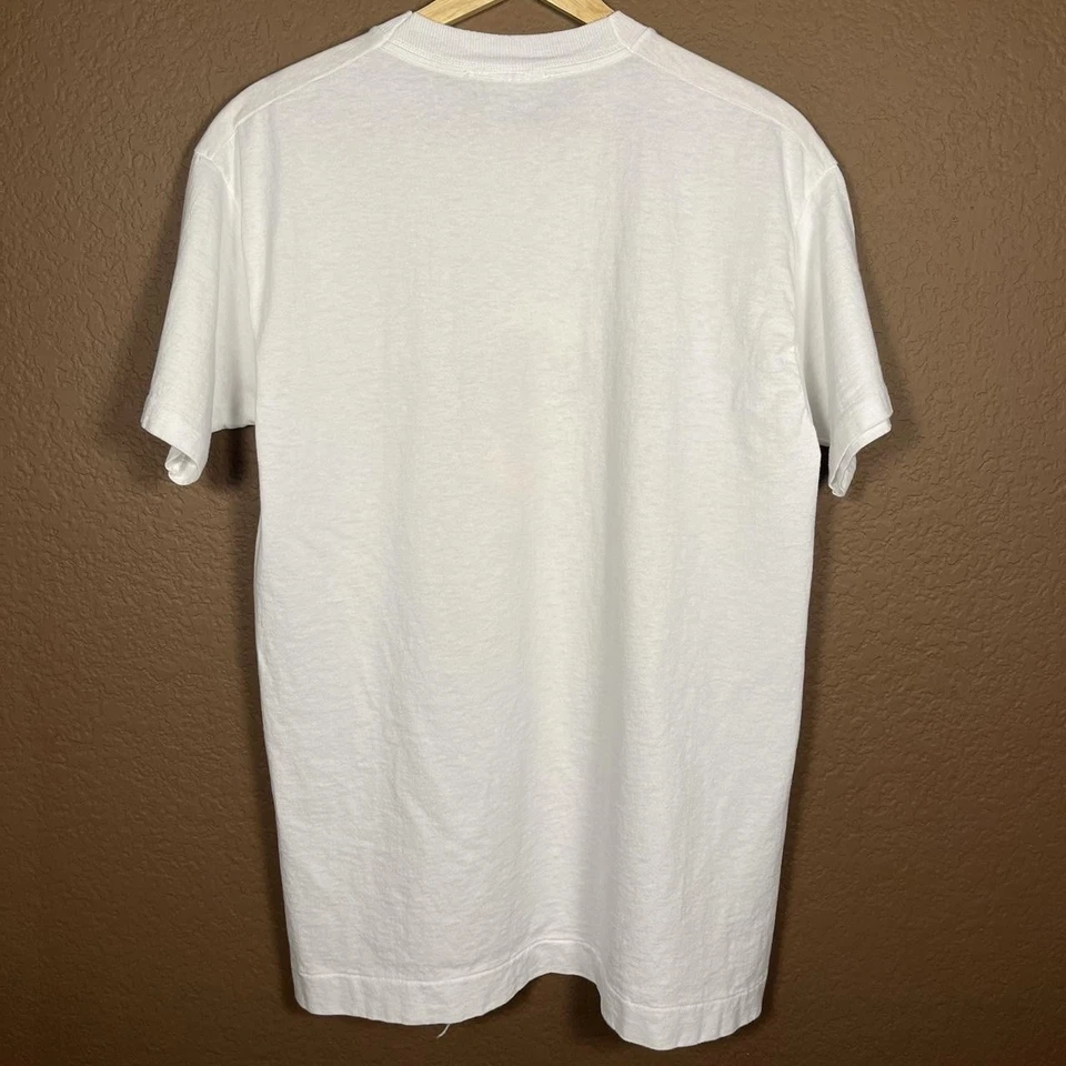 Hard Rock Cafe London Vintage 90s T-Shirt M Cotton Men's Single Stitch USA Made - Image 3 of 4