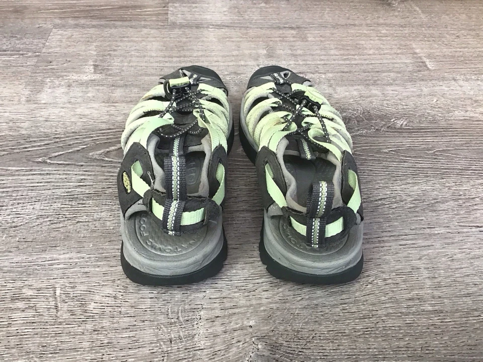 Sandalias deportivas Keen para mujer susurro talla 10 verde pescador agua al aire libre Foto 3 de 4