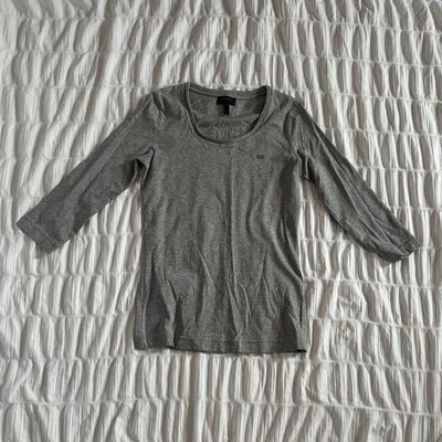 Escada Sport Three Quarter Length Grey Shirt Size XS